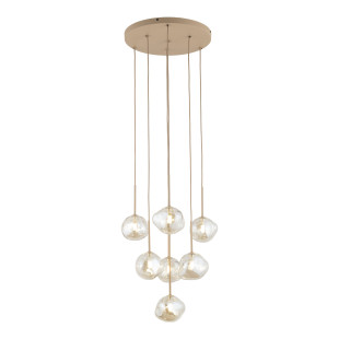 Lava Sabia Lampa Wisząca 7Xg9 Tk Lighting