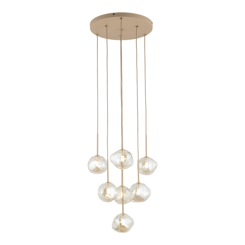 Lava Sabia Lampa Wisząca 7Xg9 Tk Lighting