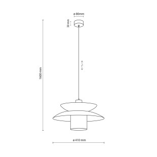 Verado Sabia 1 Lampa Wisząca Tk Lighting