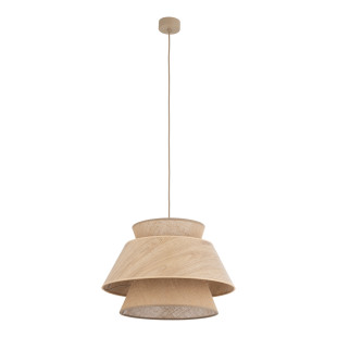 Kalum Wood Lampa Wisząca 1Xe27 Tk Lighting