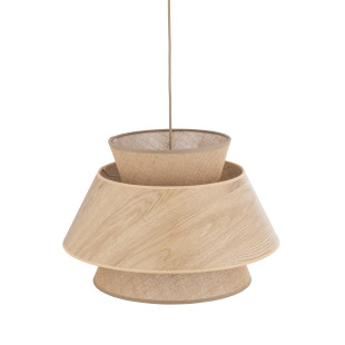 Kalum Wood Lampa Wisząca 1Xe27 Tk Lighting