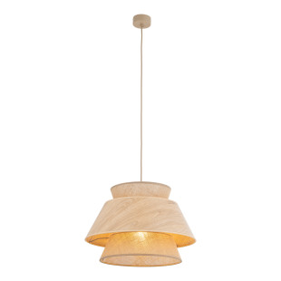 Kalum Wood Lampa Wisząca 1Xe27 Tk Lighting