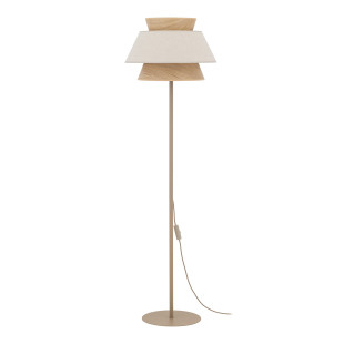 Kalum Len Lampa Podłogowa 1Xe27 Tk Lighting