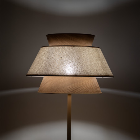 Kalum Len Lampa Podłogowa 1Xe27 Tk Lighting