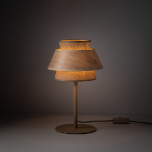 Kalum Wood Lampka Nocna 1Xe27 Tk Lighting