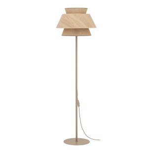 Kalum Wood Lampa Podłogowa 1Xe27 Tk Lighting