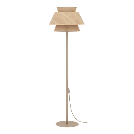 Kalum Wood Lampa Podłogowa 1Xe27 Tk Lighting