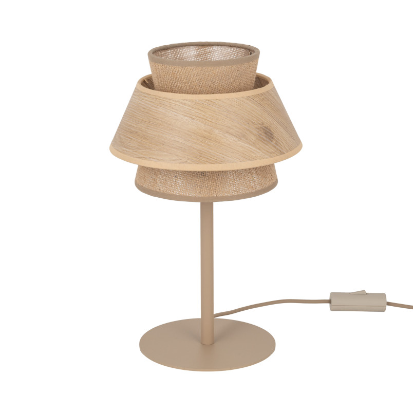 Kalum Wood Lampka Nocna 1Xe27 Tk Lighting