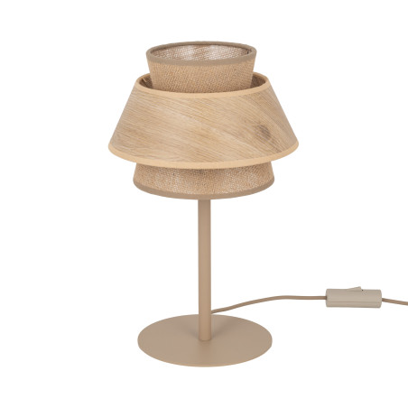 Kalum Wood Lampka Nocna 1Xe27 Tk Lighting