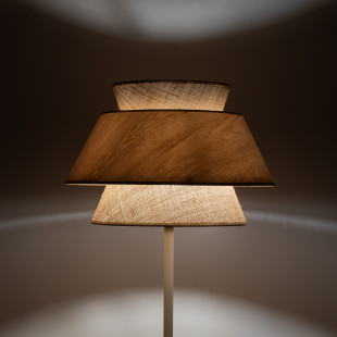 Kalum Wood Lampa Podłogowa 1Xe27 Tk Lighting