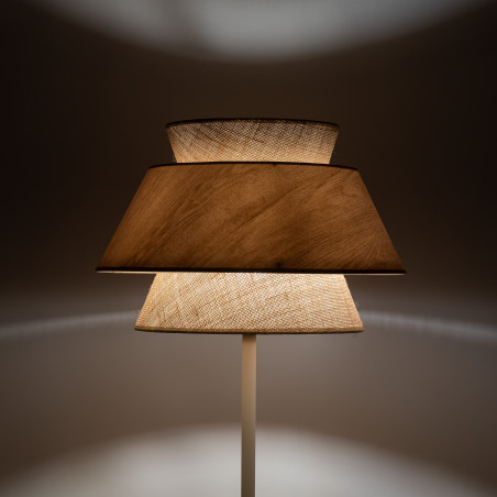 Kalum Wood Lampa Podłogowa 1Xe27 Tk Lighting