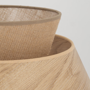 Kalum Wood Lampa Podłogowa 1Xe27 Tk Lighting