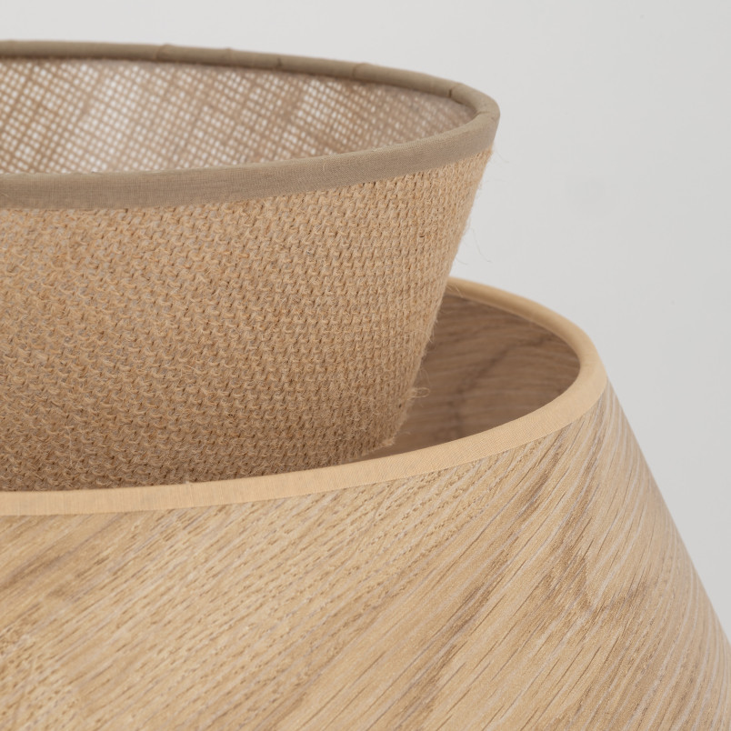 Kalum Wood Lampa Podłogowa 1Xe27 Tk Lighting