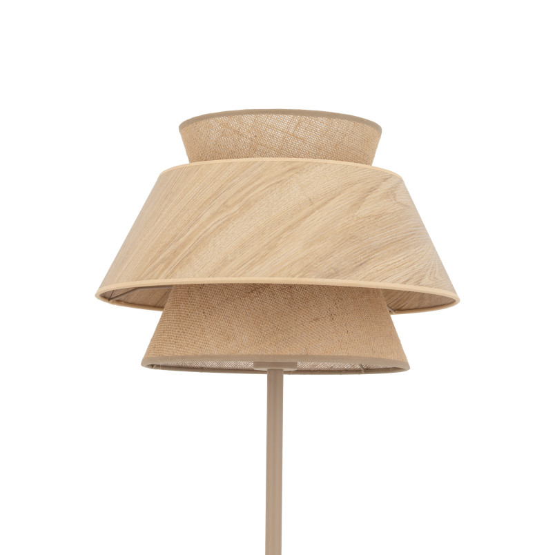 Kalum Wood Lampa Podłogowa 1Xe27 Tk Lighting