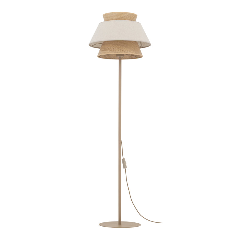 Kalum Len Lampa Podłogowa 1Xe27 Tk Lighting
