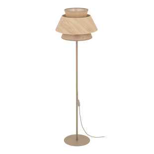 Kalum Wood Lampa Podłogowa 1Xe27 Tk Lighting