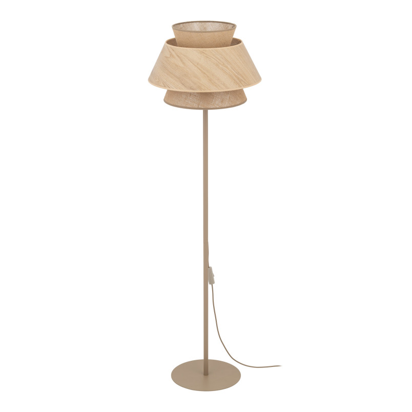 Kalum Wood Lampa Podłogowa 1Xe27 Tk Lighting
