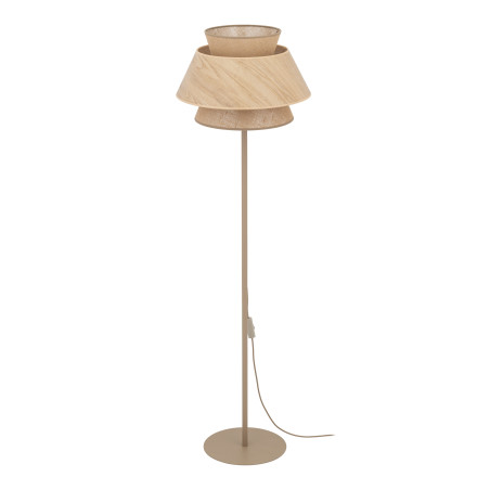 Kalum Wood Lampa Podłogowa 1Xe27 Tk Lighting