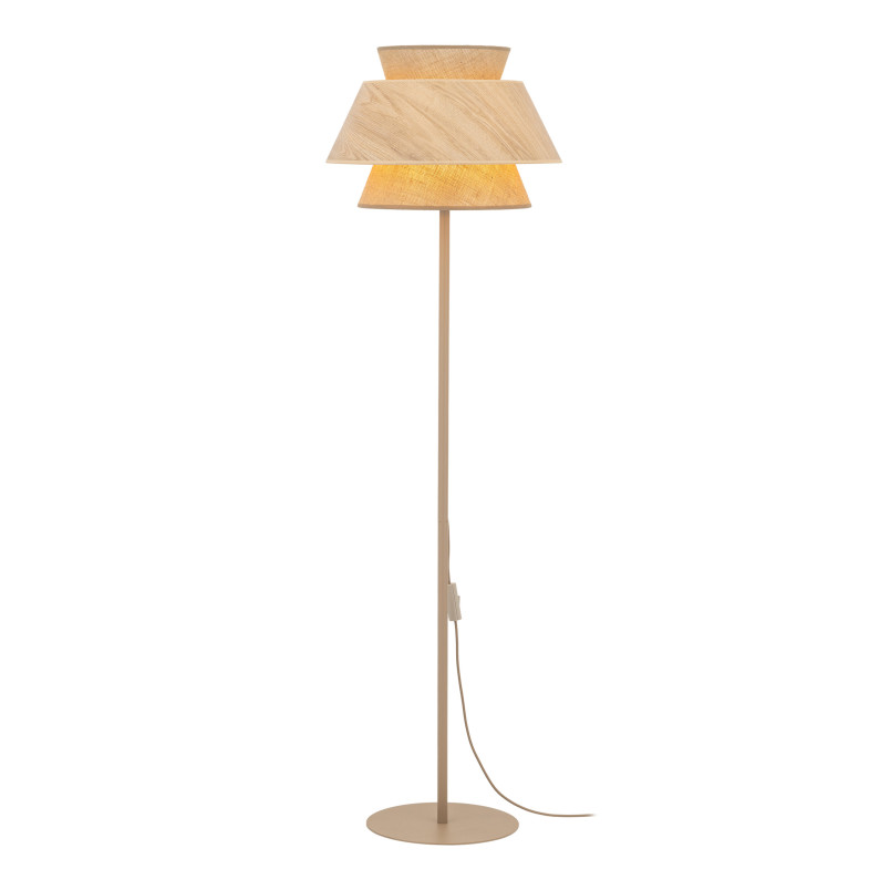 Kalum Wood Lampa Podłogowa 1Xe27 Tk Lighting