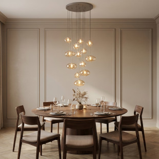 Nebia New Brown Lampa Wisząca 13Xg9 Tk Lighting