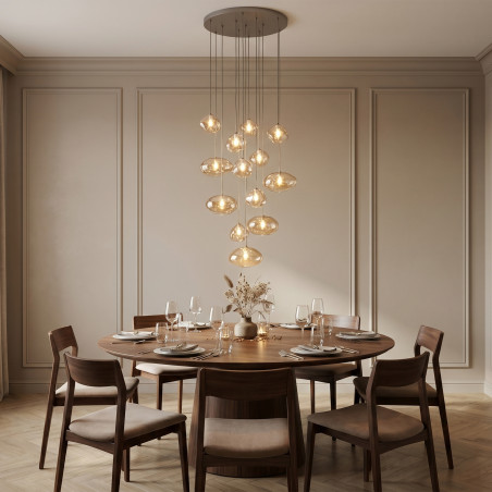 Nebia New Brown Lampa Wisząca 13Xg9 Tk Lighting