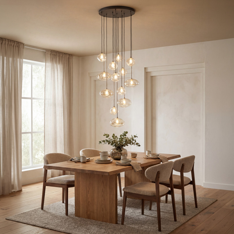 Nebia New Brown Lampa Wisząca 13Xg9 Tk Lighting