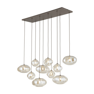 Nebia New Brown Lampa Wisząca 10Xg9 Tk Lighting