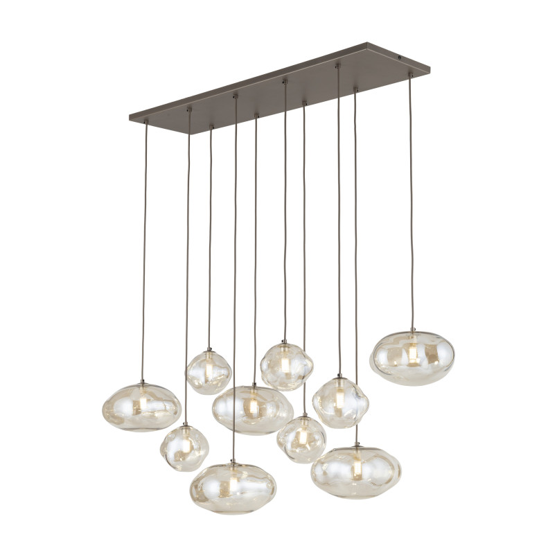 Nebia New Brown Lampa Wisząca 10Xg9 Tk Lighting