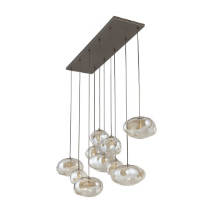 Nebia New Brown Lampa Wisząca 10Xg9 Tk Lighting
