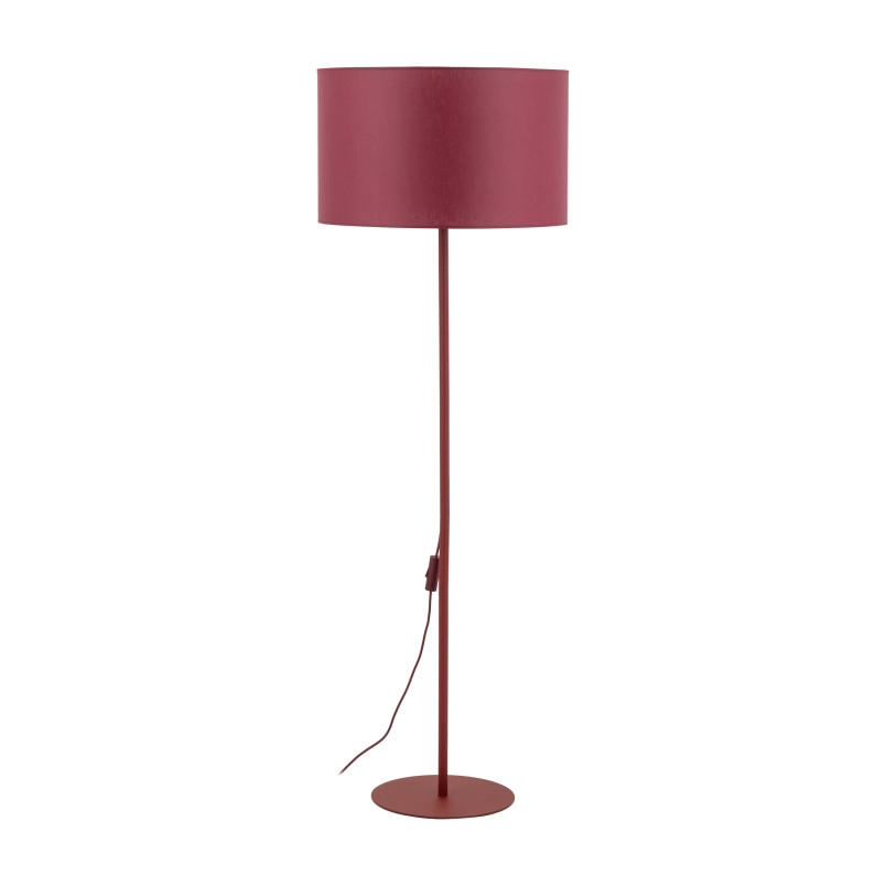 Dalum Burgund Lampa Podłogowa 1Xe27 Tk Lighting