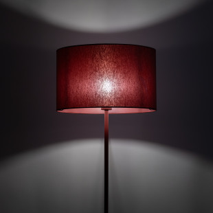 Dalum Burgund Lampa Podłogowa 1Xe27 Tk Lighting