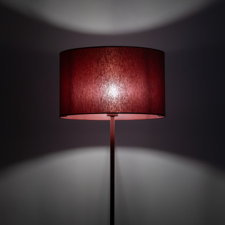 Dalum Burgund Lampa Podłogowa 1Xe27 Tk Lighting