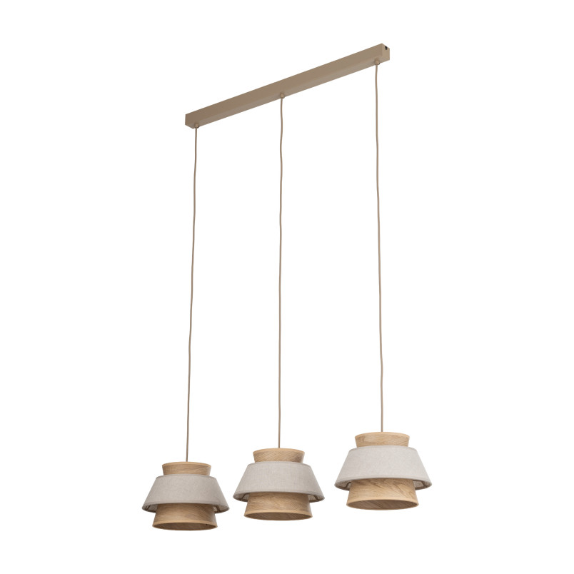 Kalum Len Lampa Wisząca 3Xe27 Tk Lighting