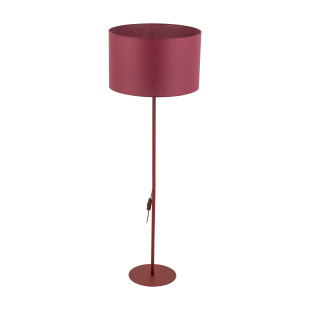 Dalum Burgund Lampa Podłogowa 1Xe27 Tk Lighting