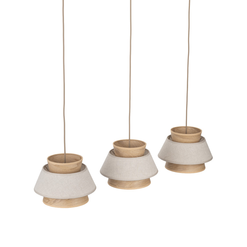 Kalum Len Lampa Wisząca 3Xe27 Tk Lighting