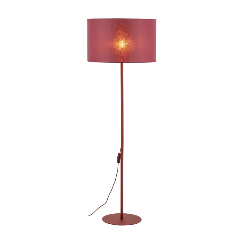 Dalum Burgund Lampa Podłogowa 1Xe27 Tk Lighting