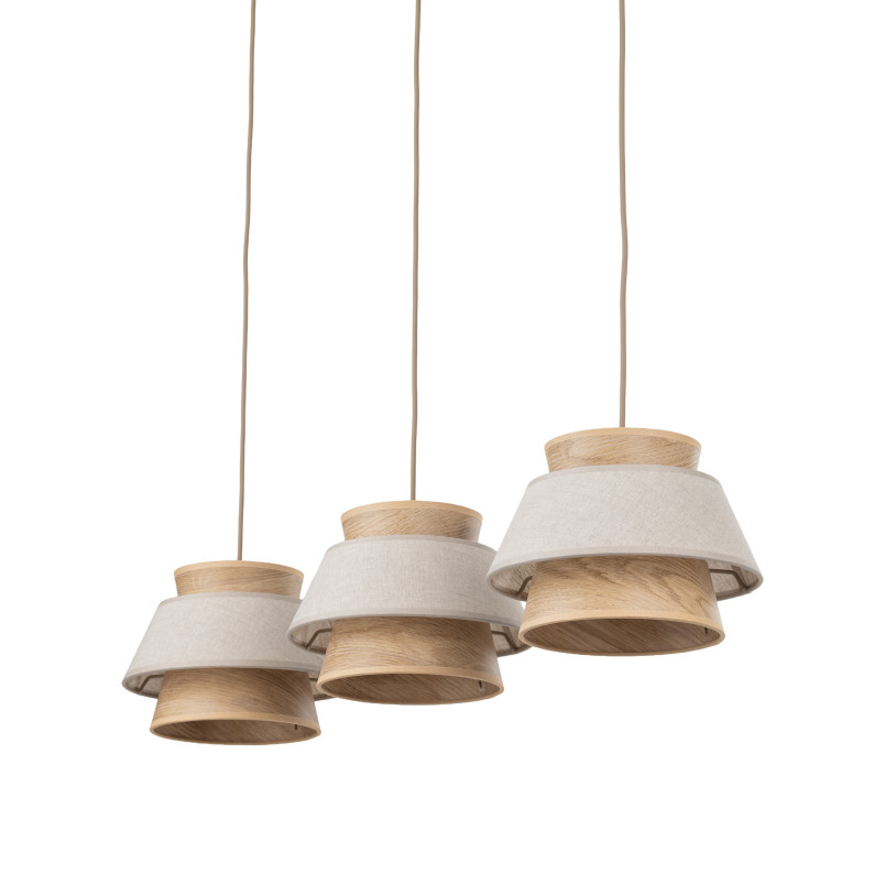 Kalum Len Lampa Wisząca 3Xe27 Tk Lighting