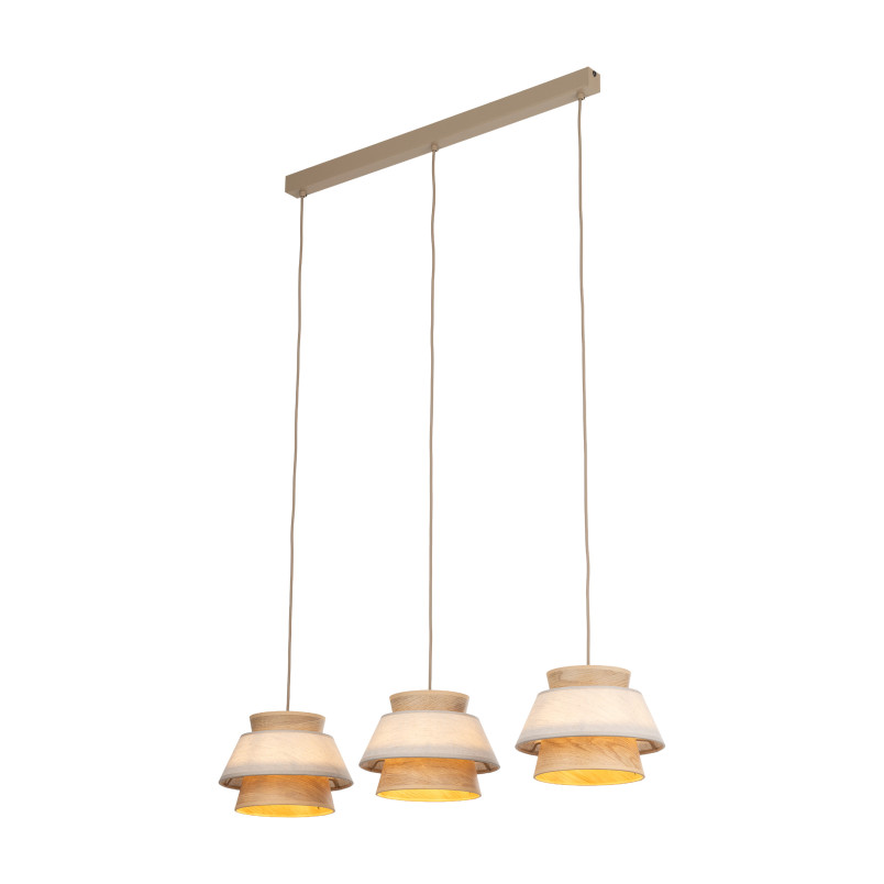 Kalum Len Lampa Wisząca 3Xe27 Tk Lighting