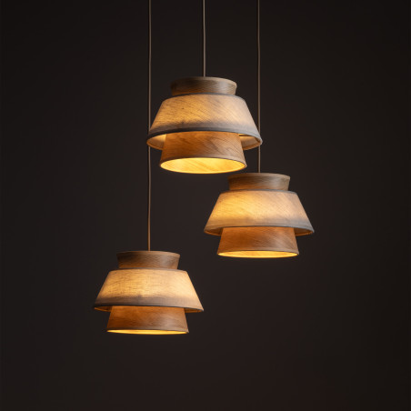 Kalum Len Lampa Wisząca 3Xe27 Koło Tk Lighting