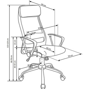 Fotel biurowy Zoom Halmar - Komfort i ergonomia | Sklep mebli
