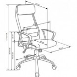 Fotel biurowy Zoom Halmar - Komfort i ergonomia | Sklep mebli