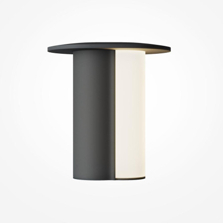 Rechargeable luminaire ASYM Black Maytoni