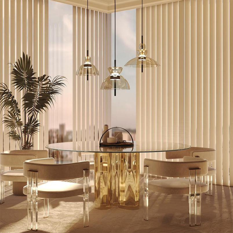 Lampa wisząca Bangkok Black Maytoni