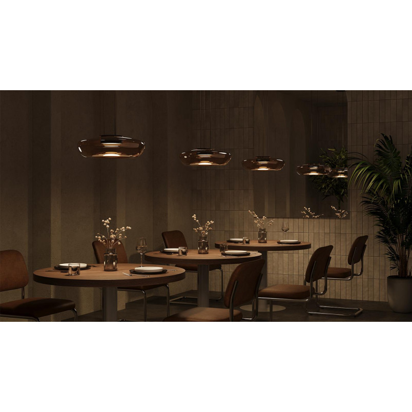 Lampa wisząca Bassa Black Maytoni