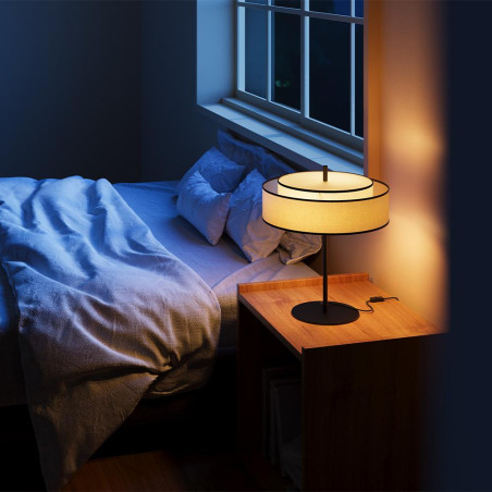 Lampa stołowa Bergamo Black Maytoni
