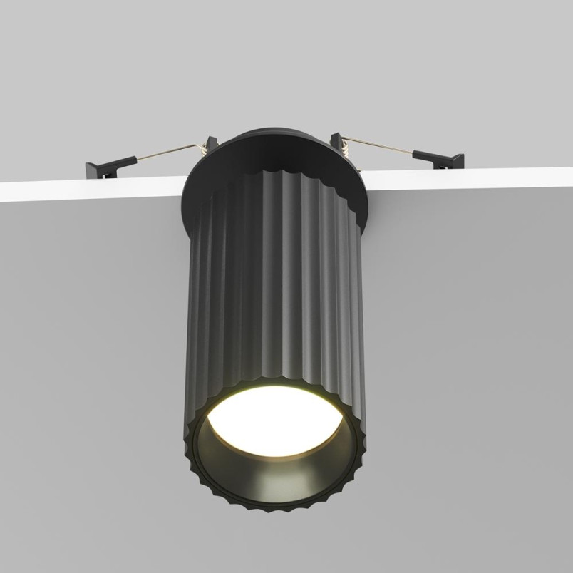 Recessed luminaire Calipso Black Maytoni