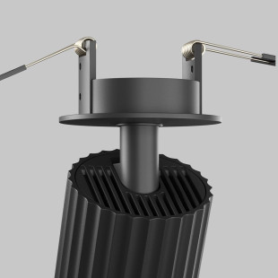 Recessed luminaire Calipso Black Maytoni