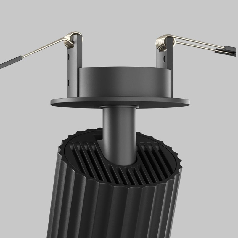 Recessed luminaire Calipso Black Maytoni