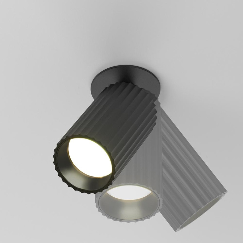 Recessed luminaire Calipso Black Maytoni