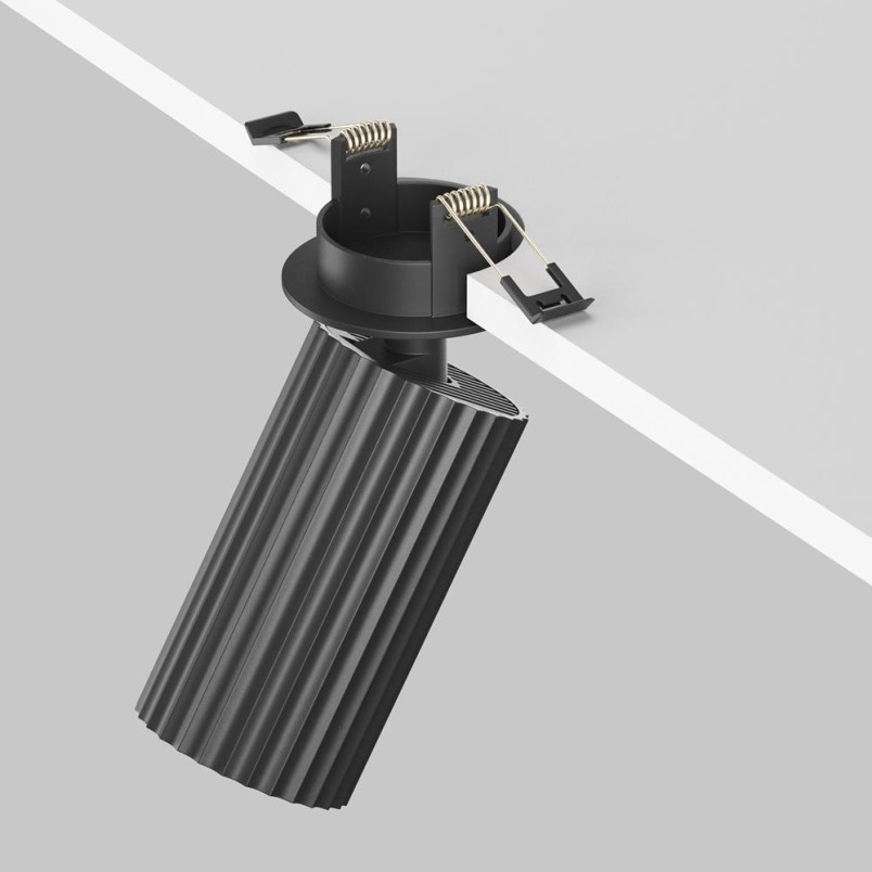 Recessed luminaire Calipso Black Maytoni